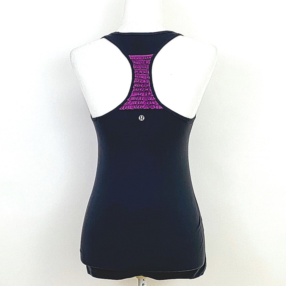 Lululemon Cool Racer Back Ruffle Tank - Picture 2 of 4